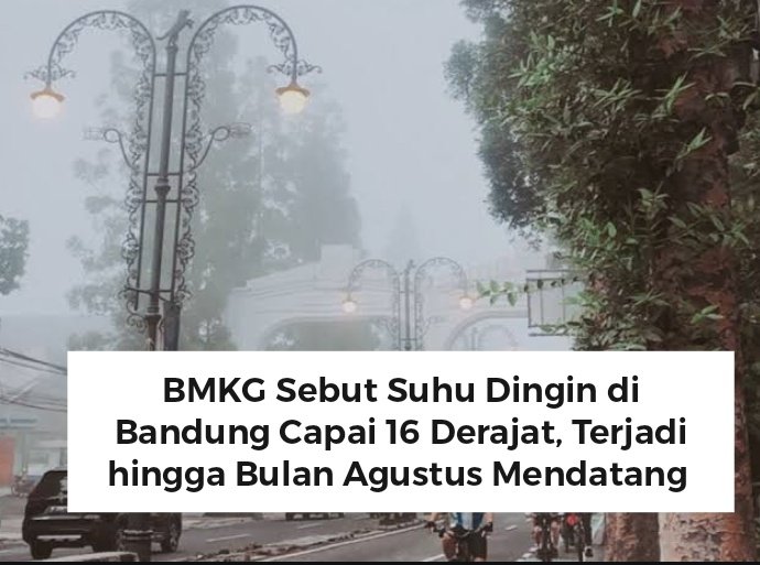 txtdaribandung's tweet photo. siapkan jaket gelembung kalian https://t.co/8fJh8s4ozS