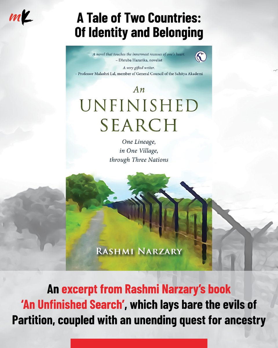 My.Kolkata (@tt_my_kolkata) on Twitter photo Rashmi Narzary’s novel traces a family’s plight — spanning over a century & half — through the changing political landscapes and borders of a country torn in three over the pervasive force of religion.
Read an excerpt here:  telegraphindia.com/my-kolkata/lif…
#BookExcerpt Rashmi Narzary’s novel traces a family’s plight — spanning over a century & half — through the changing political landscapes and borders of a country torn in three over the pervasive force of religion.
Read an excerpt here:  telegraphindia.com/my-kolkata/lif…
#BookExcerpt