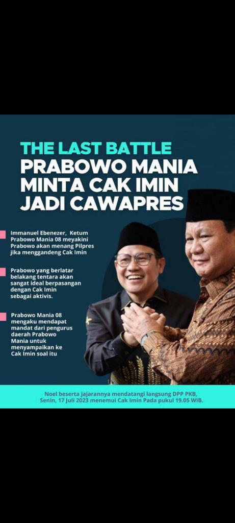 #Gusmuhaiminkuncipilpres
#MuhaiminIskandar 
#PartaiKebangkitanBangsa
