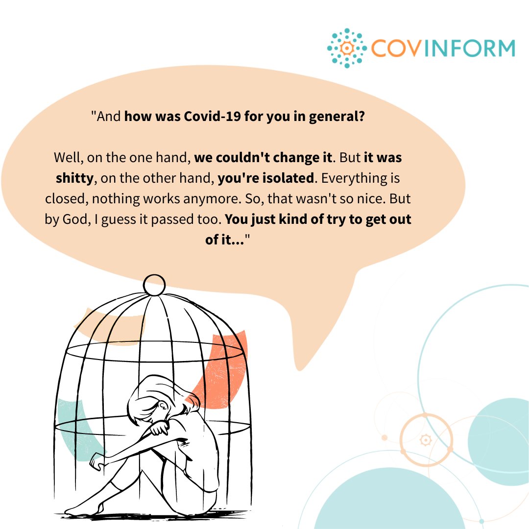 As COVINFORM studies the most vulnerable in our society, SYNYO dedicated its research to #women who formerly experienced #homelessness and who now reside in a permanent housing facility. Find out below what they have to say about how they experienced the #COVID-19 #pandemic: