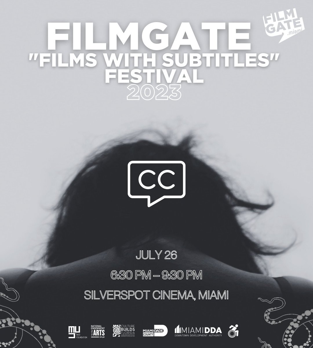 🌍🎥 Experience foreign language films made in Florida or by local filmmakers on July 26th 6:30pm Start. 🗓️ Don't miss this cinematic journey celebrating the languages spoken right here in MIAMI 🌴 FILMGATE FESTIVAL 🌟 #Miami #peliculas #shortfilm eventbrite.com/e/513159201987