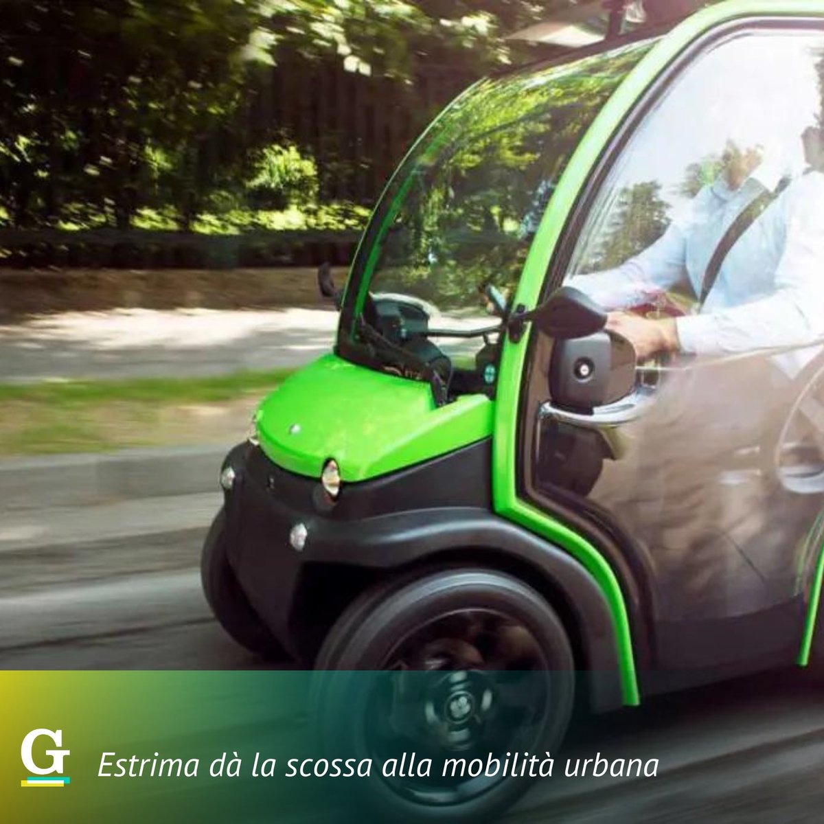 ilgiornale's tweet photo. #Estrima, la società di Portogruaro che ha inventato il #Birò, il più piccolo veicolo elettrico a 4 ruote è presente in 9 città europee. L’ultimo tassello in ordine di tempo è la conquista del mercato svedese.
➡️https://t.co/0IS5EZT7UR https://t.co/GDhbdVbQJY