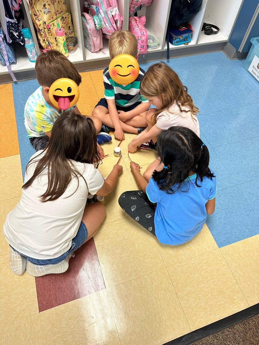 Yesterday we started building our math community by practicing our collaboration skills!