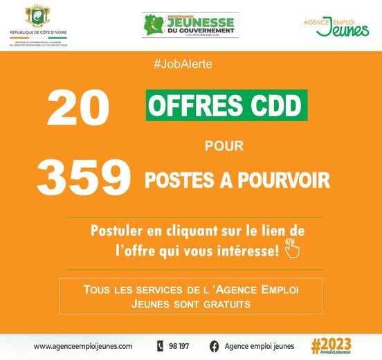 mpjipsc's tweet photo. #2023AnnéeDeLaJeunesse

𝐈𝐧𝐬𝐞𝐫𝐭𝐢𝐨𝐧 𝐝𝐞𝐬 𝐣𝐞𝐮𝐧𝐞𝐬 : 𝐎𝐟𝐟𝐫𝐞𝐬 𝐂𝐨𝐧𝐭𝐫𝐚𝐭 𝐚̀ 𝐃𝐮𝐫𝐞́𝐞 𝐃𝐞́𝐭𝐞𝐫𝐦𝐢𝐧𝐞́𝐞 (𝐂𝐃𝐃)

En savoir plus 👉https://t.co/3aENWtIWt7 

#MPJIPSC #PJGouv #AEJ #Insertion #Emploi #Jeunesse #stages #jeunesse #Formations #CDD #CDI https://t.co/NETs6GUvJE