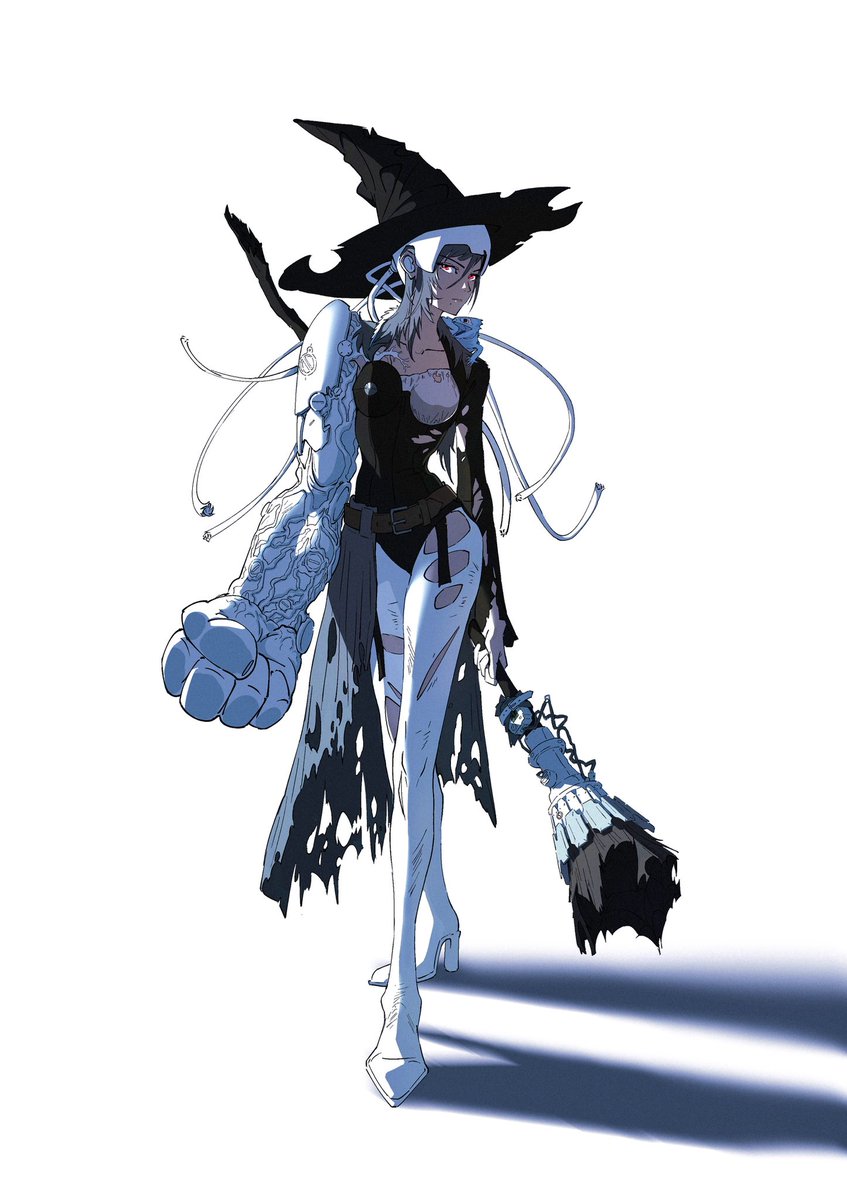 Red&amp;blue 
#witch