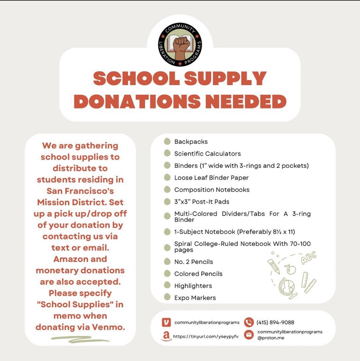 Community Liberation Programs tweet media