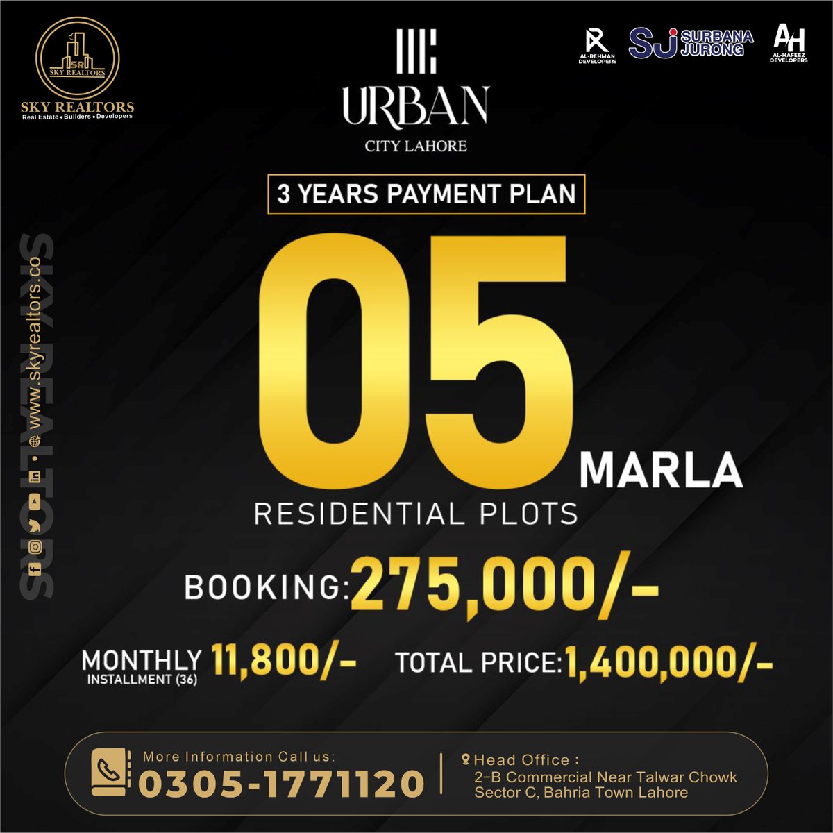 SkyRealtors's tweet image. Grab the opportunity..🥂
Book your plot in old rates, booking closed will be soon.
Last chance to book plot on old rates 🥂
For any information, contact us 03051771120
#urbancitylahore #AlRehmanDevelopers #alhfaeezdevelopers #ResidentialPlots
#urbancity #plotsoninstallment #plot