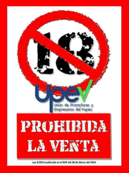 UPEVasociacion's tweet photo. 👉Desde #UPEV, promovemos el #vapeo responsable como una alternativa para mayores de edad fumadores.
👉Creemos firmemente en la importancia de proteger a nuestros #jóvenes y apoyamos firmemente la prohibición de venta de productos de #vapeo a menores.
#NingúnMenorVapeando https://t.co/22BaLr86Gg