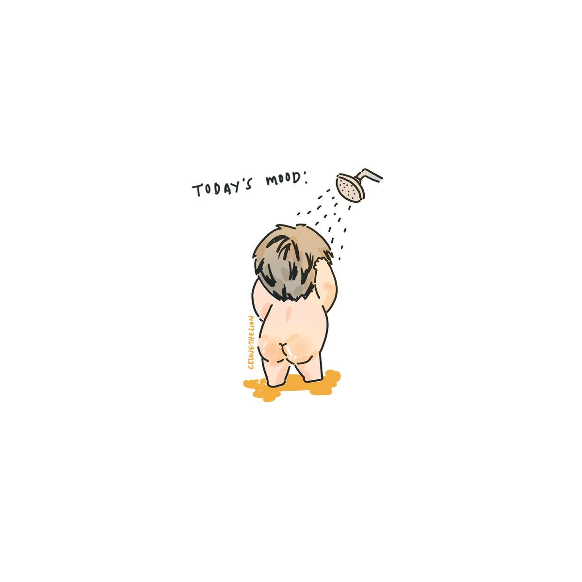 _celinethelion's tweet photo. shower meditation 😴😴 #bokuto #haikyuu https://t.co/7csPidVu9S