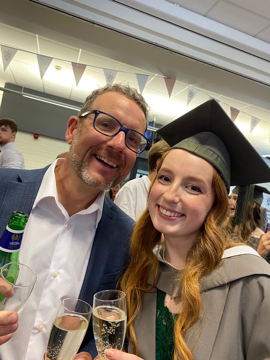 Sirotch's tweet photo. So very very proud of my little girl where on earth has the time gone. https://t.co/GsfT9RmOMB