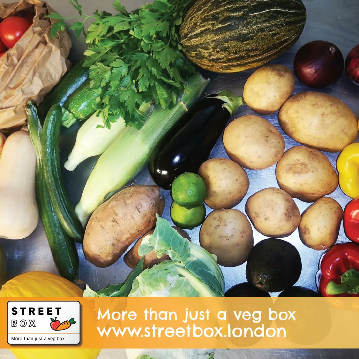 We had a mega Very Veggie box last week. There is still time to order one for delivery this Friday over on our website. Just be sure to checkout before 6pm today! Get 25% for first order with code '1STBOX'! buff.ly/3hTOEto