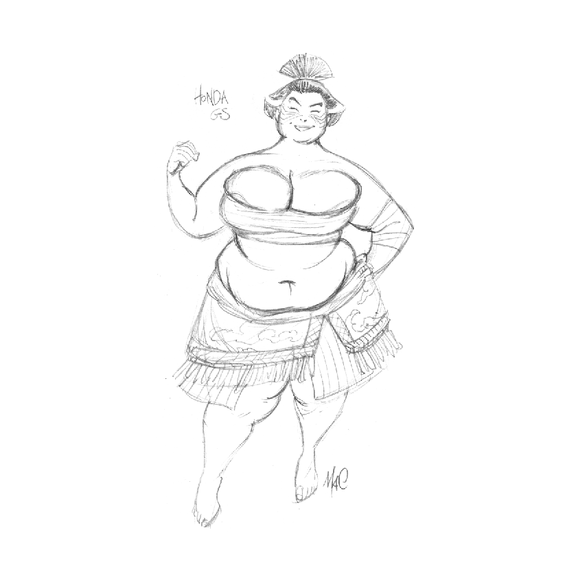 #Honda #StreetFighter #GenderSwap