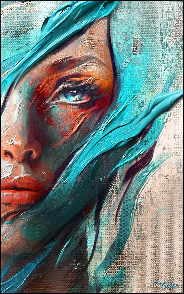 More, more and more Impasto🖌
