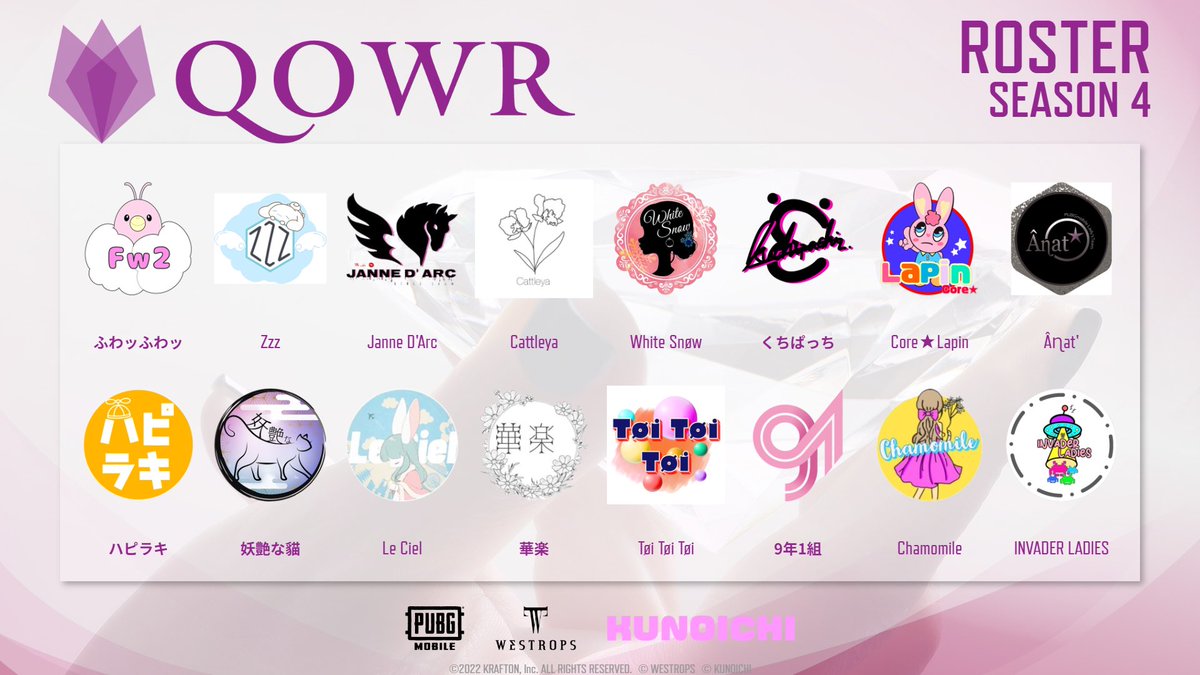 westrops_jp's tweet photo. 【QOWR】 
Season4
Day4
本日22:00-start  

実況者:ゼニ丸さん(@zenimal_04 ） 

応援・チャンネル登録・コメントよろしくお願いいたします！

https://t.co/hQCuPfK9pv

#QOWR 
#女子スクリム 
#WESTROP https://t.co/Gh4Ggd3wgx