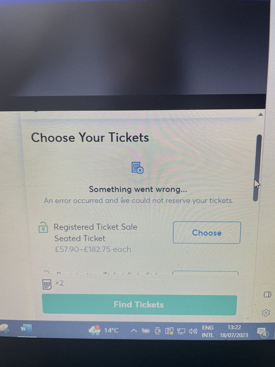 Now getting this!! #TaylorSwift #Ticketmaster #ErasTourtickets