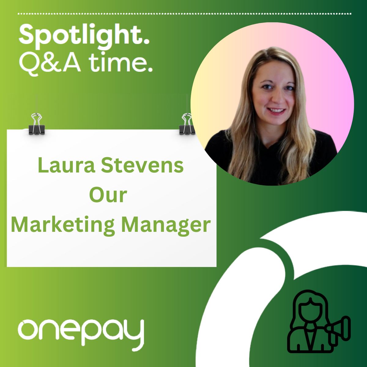 Spotlight On: Laura Stevens, our Marketing Manager🚀
With her passion for driving product growth, Laura plays a key role in promoting our inclusive financial solutions to customers, clients, and our internal team 🌐

Find out more about Laura 👇
shorturl.at/ghqU3