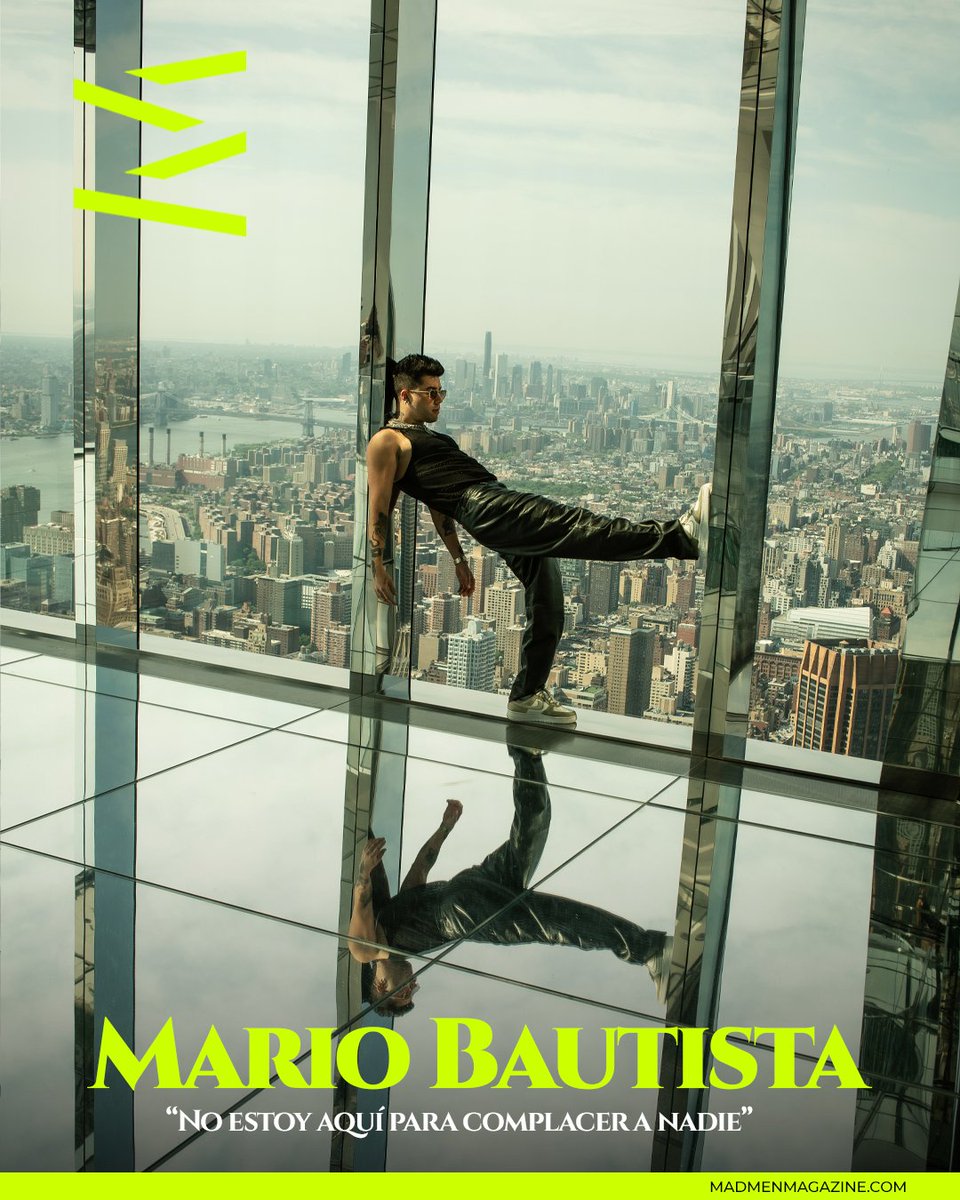 Ya tienes online nuestra entrevista y sesión de fotos con <a href="/mariobautista_/">MB</a> en <a href="/SummitOV/">SUMMIT One Vanderbilt</a> ¡No te lo pierdas! 😎🔥
➡️ madmenmagazine.com