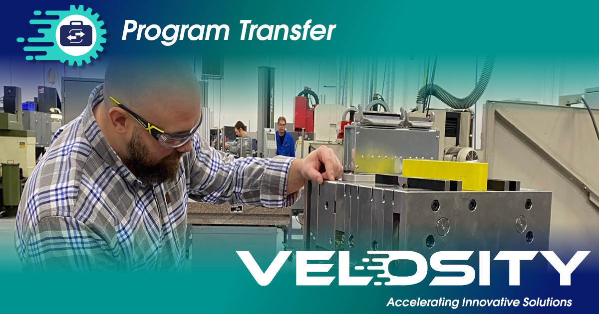 Moving your manufacturing program to a new supplier is a significant business decision. Velosity offers a comprehensive approach to evaluate and implement Program Transfers. velosity.com/solutions/prog… #programtransfers #toolingsolutions #supplierrelationshipmanagement