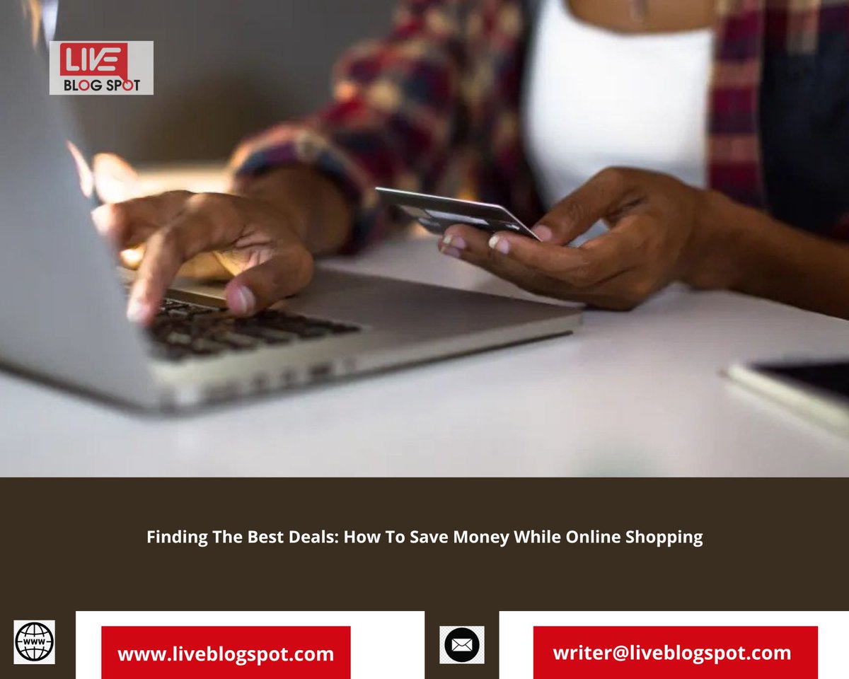 liveblogspot's tweet photo. 👉 Finding The Best #Deals: How To #Save #Money While #Online #Shopping

👉 Read More:--> https://t.co/cLjwH64N3A

#digitalmarketing #seo #smo #organictraffic #facebookadd #gooogleadd #localseo #emailmarketing #ppc #adwords #seoaudit #liveblogspot #guestpostservices https://t.co/0dSh1jj6mi