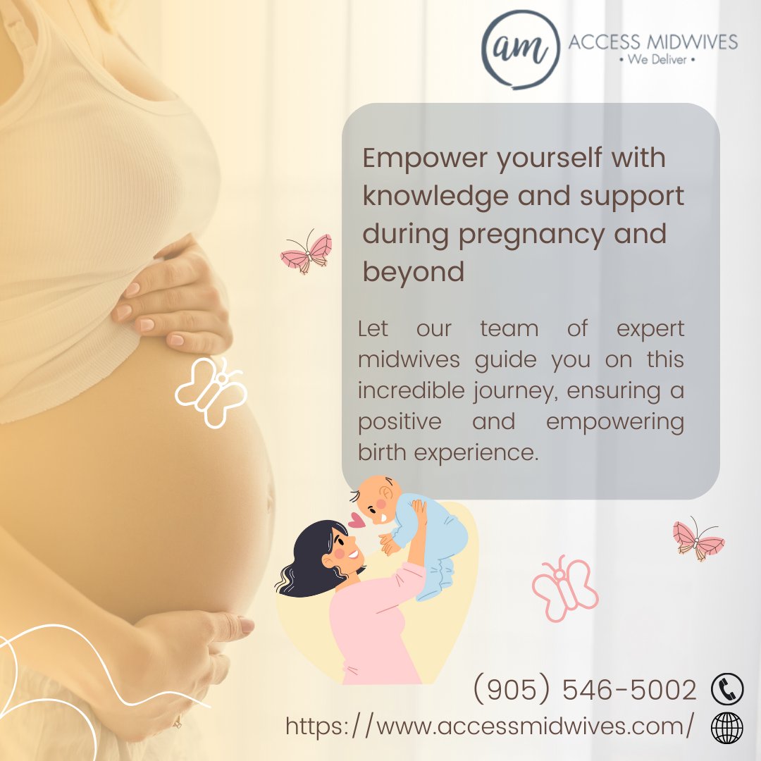 accessmidwives's tweet photo. Empower yourself with knowledge and support during pregnancy and beyond. Access Midwives offers comprehensive educational resources, prenatal classes, and personalized care to help you make informed decisions for you and your baby. 

#AccessMidwives #Midwife #HamiltonMidwives https://t.co/cL46mRDASU