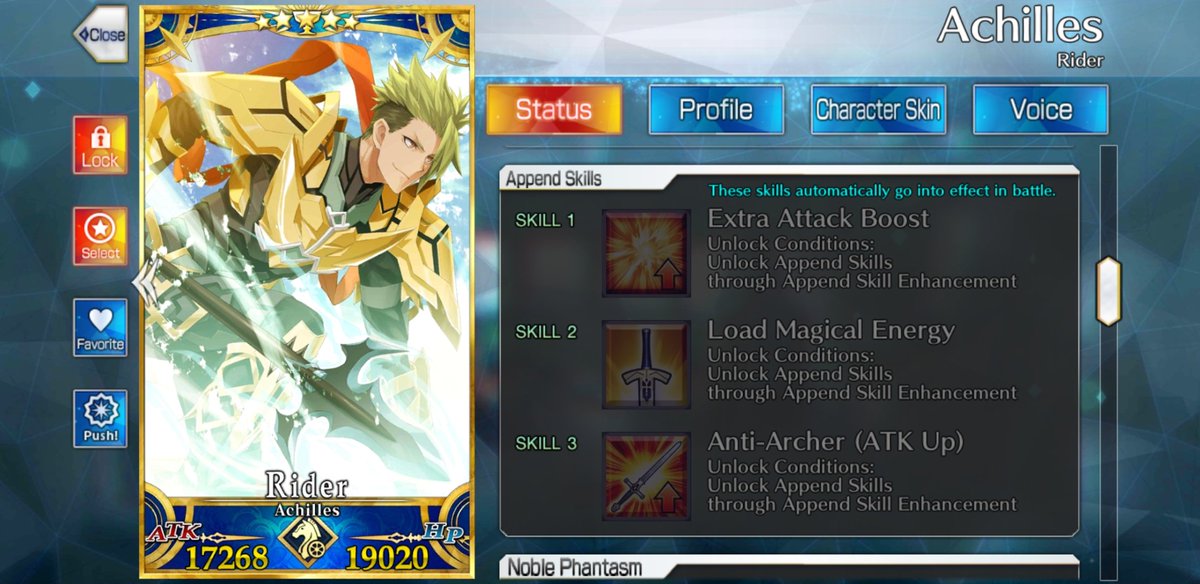 KiraKazuya19's tweet photo. Now that #roadto120 Achilles Edition is complete. My next goal is NP5 him and unlocking his append skills.
Lets hope i am able to.. https://t.co/QJEwojkN8p