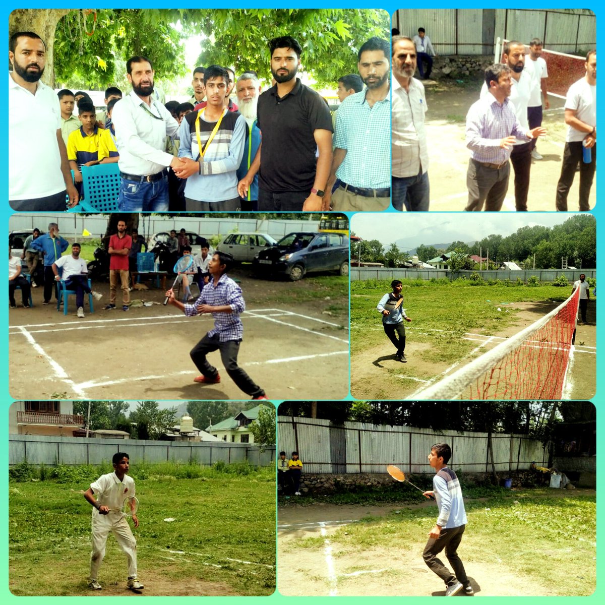 yssganderbal's tweet photo. YSS Ganderbal organized Inter Zone District level Badminton competitions for Boys &amp; Girls U/14 &amp; U/17 years at GHSS Gbl, Sultania EMPS &amp; BHSS Kurhama. DYSSO Ganderbal Mr. Sheikh Shafkat Iqbal visited the venues and interacted with the student players.
@dgyssjk @dcganderbal https://t.co/zVZiZRc5OH