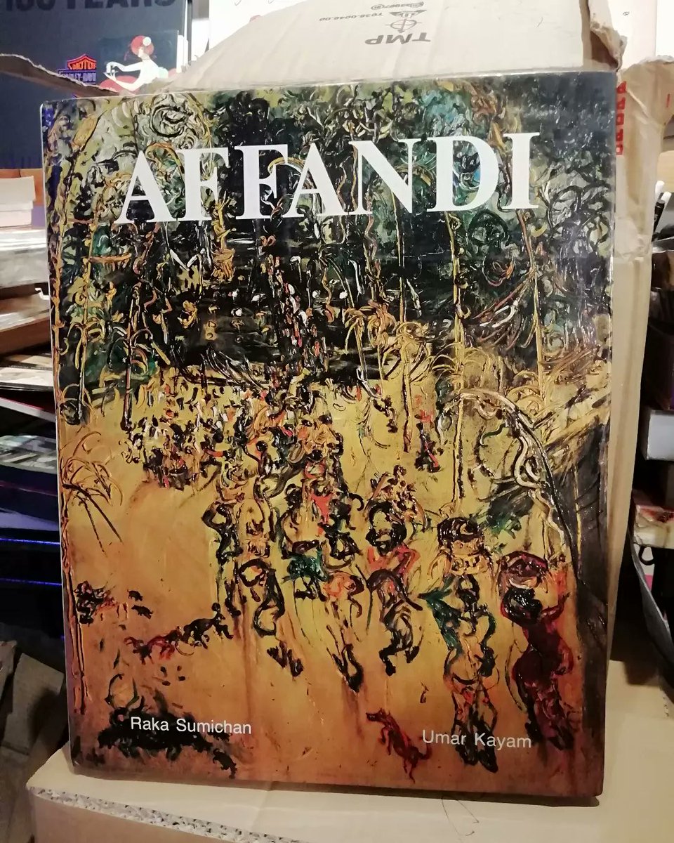 harrigieb's tweet photo. AFFANDI
by Raka Sumichan & Umar kayam
Published by Yayasan Bina Lestari Budaya, Jakarta, 1987
Hardcover, jaket, 222 halaman, kondisi baik
1.000.000
#tokobalzac #affandi #bukusenirupa https://t.co/drASn94uqi