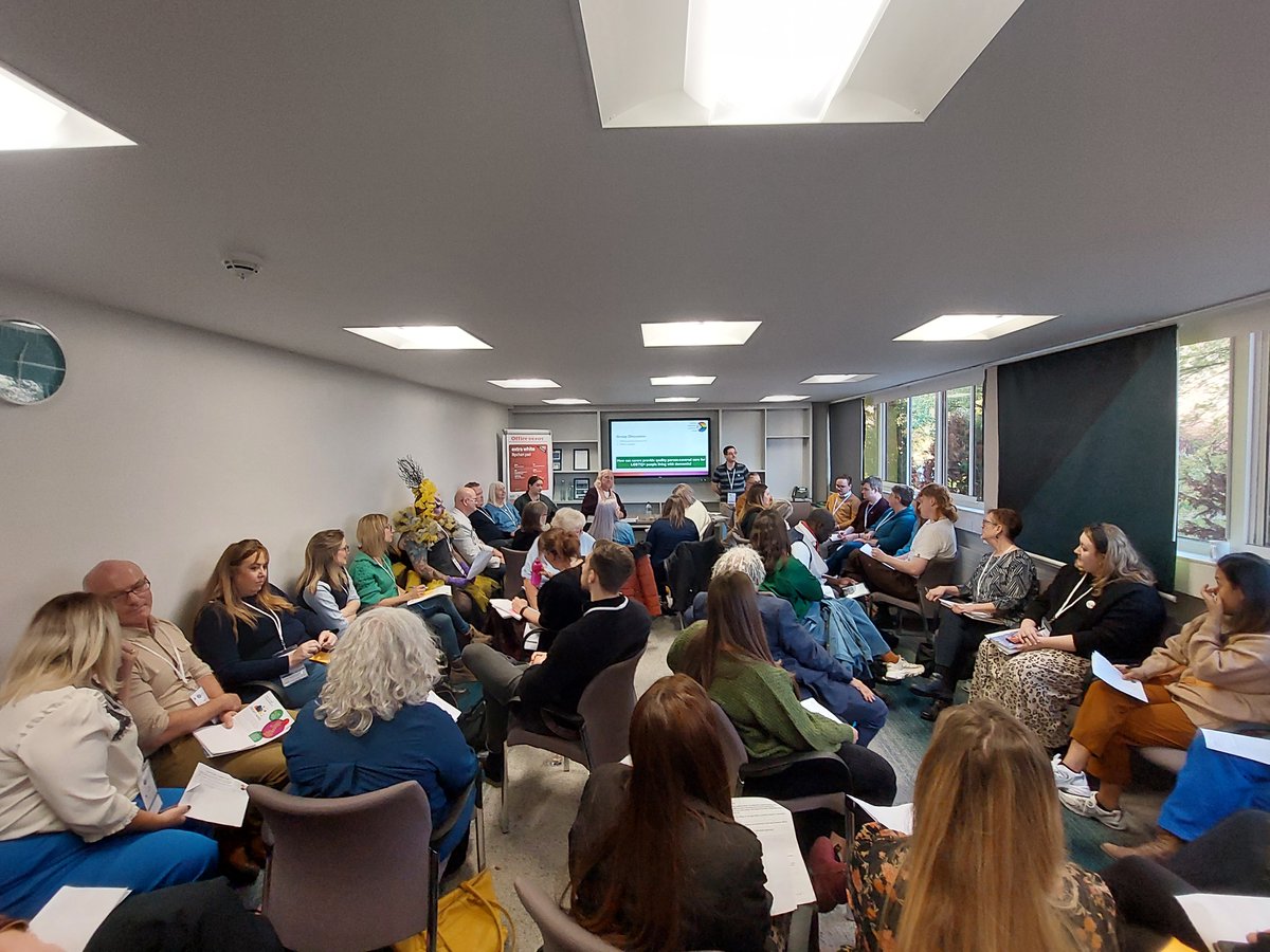 LGBTQ+ Dementia Advisory Group CIC (@lgbtqdementia) on Twitter photo Back in November 2022, members of <a href="/lgbtqdementia/">LGBTQ+ Dementia Advisory Group CIC</a> attended <a href="/JDementiaCare/">Dementia Community</a>'s UK Dementia Congress 2022 and presented to a packed out audience about #QueeringUpDementiaCare.
Read about how it went here: bit.ly/UKDemCon22Blog
#LGBTQ #Dementia #DementiaCare #SocialCare #Equity Back in November 2022, members of <a href="/lgbtqdementia/">LGBTQ+ Dementia Advisory Group CIC</a> attended <a href="/JDementiaCare/">Dementia Community</a>'s UK Dementia Congress 2022 and presented to a packed out audience about #QueeringUpDementiaCare.
Read about how it went here: bit.ly/UKDemCon22Blog
#LGBTQ #Dementia #DementiaCare #SocialCare #Equity