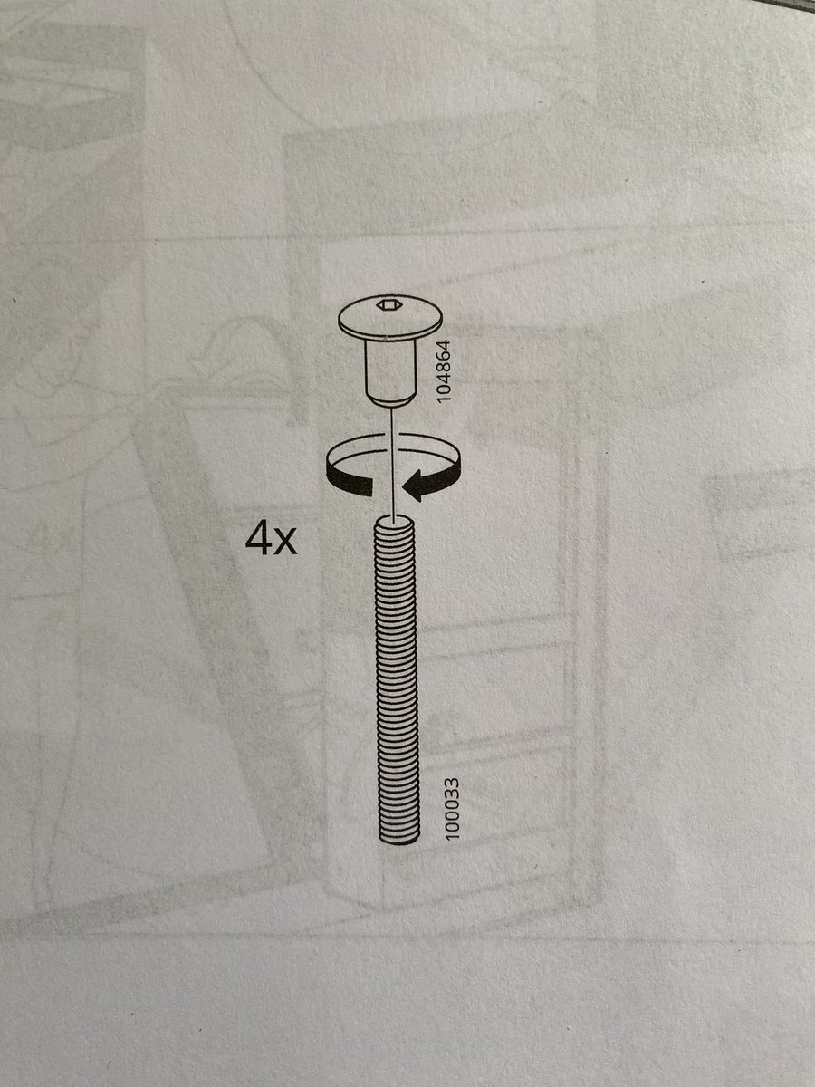 Blimey. I did not realise you now even have to put together the screws for Ikea furniture!! Bad times.