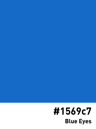 CodesColor's tweet image. #1569c7 #blueeyes.jpg