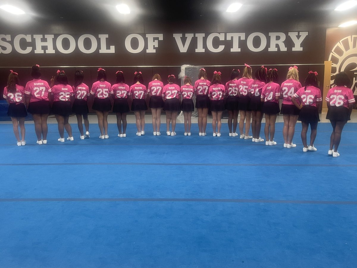 Day two of cheer camp with <a href="/cheercoachmark/">Mark Coleman</a> !
We are ready to work 
#Hailspartans
<a href="/RBSpartans/">Roger Bacon Spartans</a> <a href="/RBHS_Principal/">Tim McCoy</a> <a href="/RayButler97/">Ray Butler</a> 
<a href="/RBHS_Alumni/">Roger Bacon Alumni Association</a>