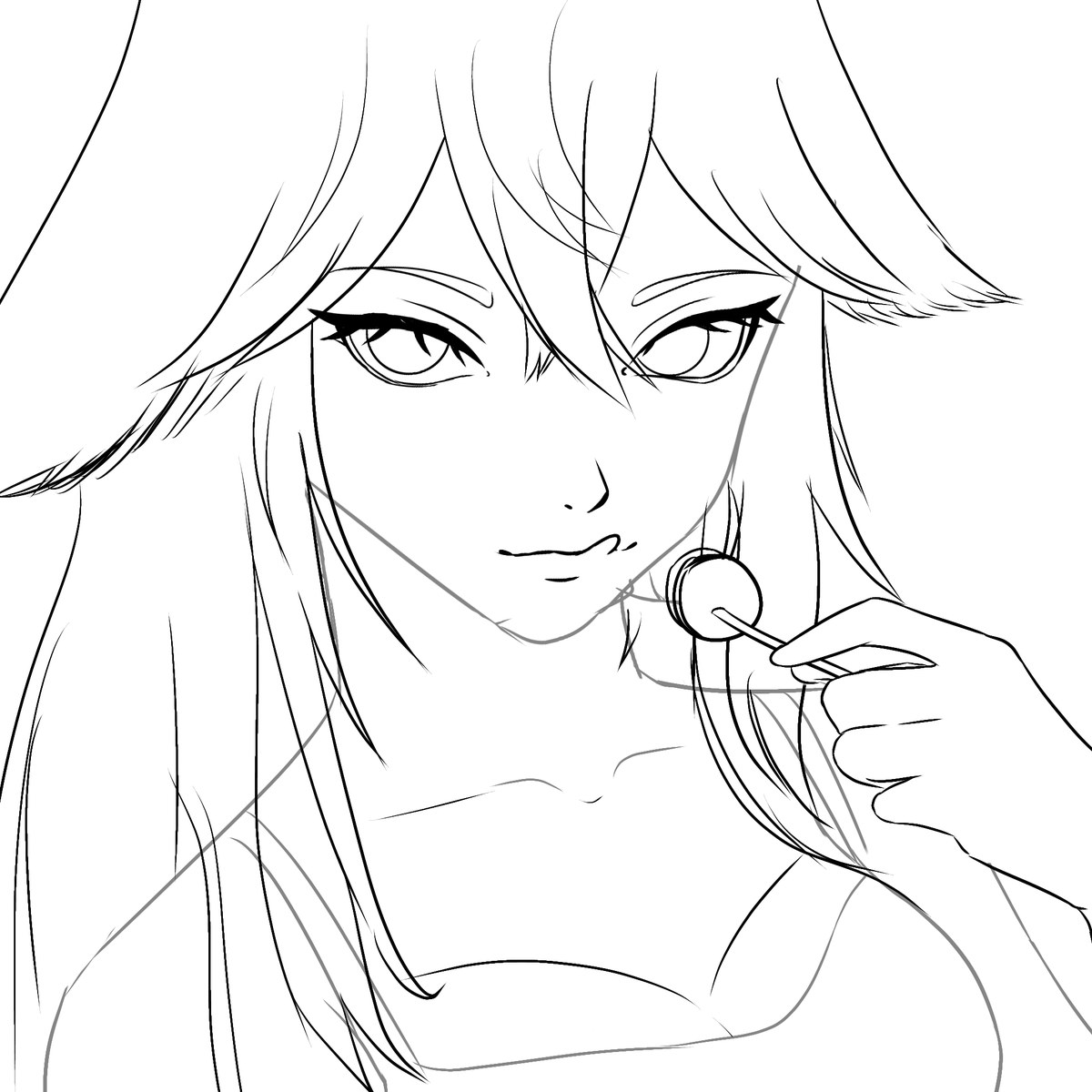 PucekBabyboo's tweet photo. My wip months ago that i didn't finish it cause I'm too lazy to coloring it https://t.co/YLKM3E4cyA