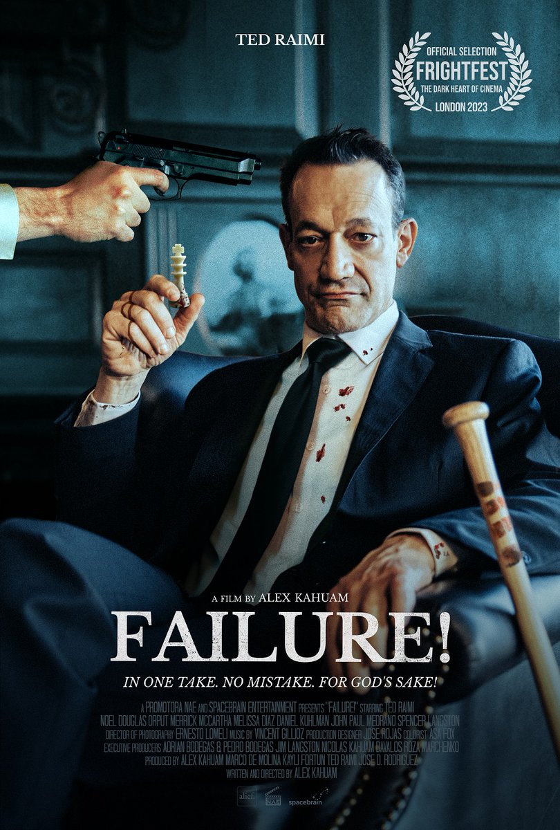 Live_for_Films's tweet image. Failure! – Ted Raimi’s psychological thriller gets a trailer. Watch it here bit.ly/46W2PIY

#Failure #TedRaimi #FrightFest #AlexKahuam
