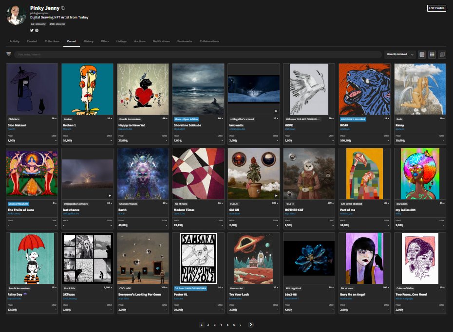 Jennysart_1's tweet image. Happy #TEZOSTUESDAY !

I'll COLLECT some awesome  art from my followers. 

So you have 24 hours for drop yours or your friends artworks from @objktcom !

⭐Follow and RT
⭐Drop your art and the link! 

Leeeettt'sss Gooo!