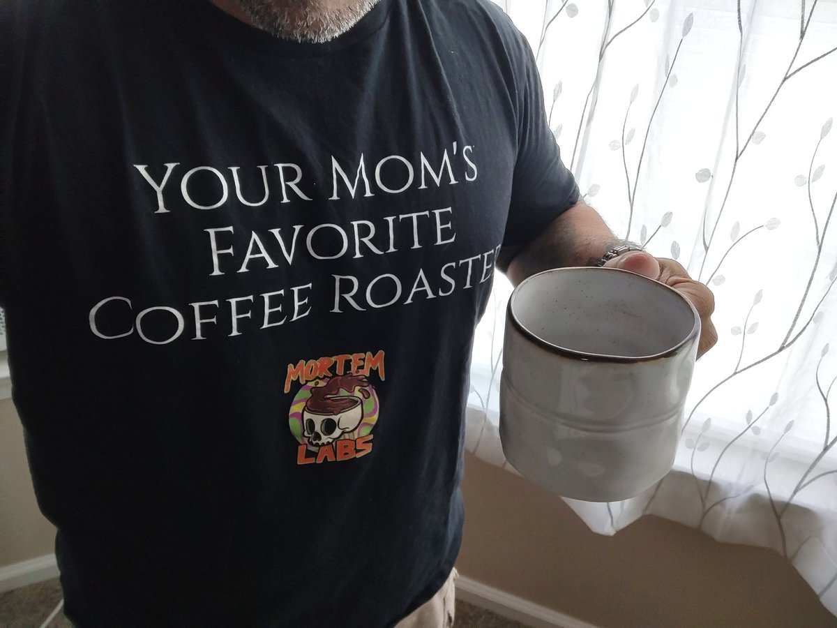 MortemCoffee's tweet photo. The best way to start your day! Just ask your Mom! ๐คฃ๐คฃโ #mortemlabs #coffee https://t.co/V28xffucCc