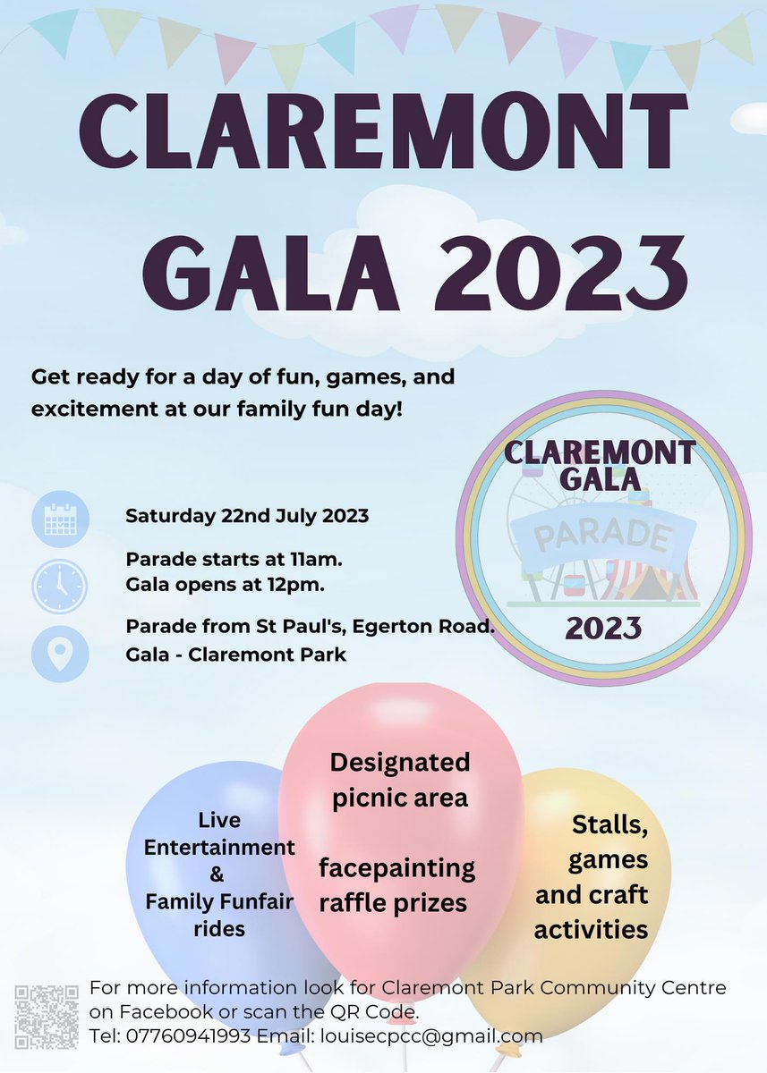 Blackpool Council on Twitter "🥁🎶 𝗖𝗟𝗔𝗥𝗘𝗠𝗢𝗡𝗧 𝗚𝗔𝗟𝗔 🎠 Enjoy a fun day out