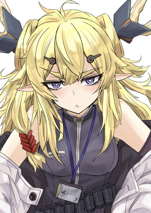 ラフ段階ではうぎぎ口でしたが納品直前まではおちょぼ口でした。やっぱうぎぎだよなァ 