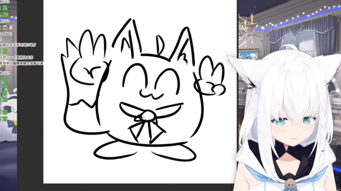 #フブキch
久々?の雑談とお絵描き。
いろんなことありましたね
忙しいし暑い日々ですが楽しみが尽きない✨
 耐久もがんばれー!!
このすこん部すこ〜✌️ 