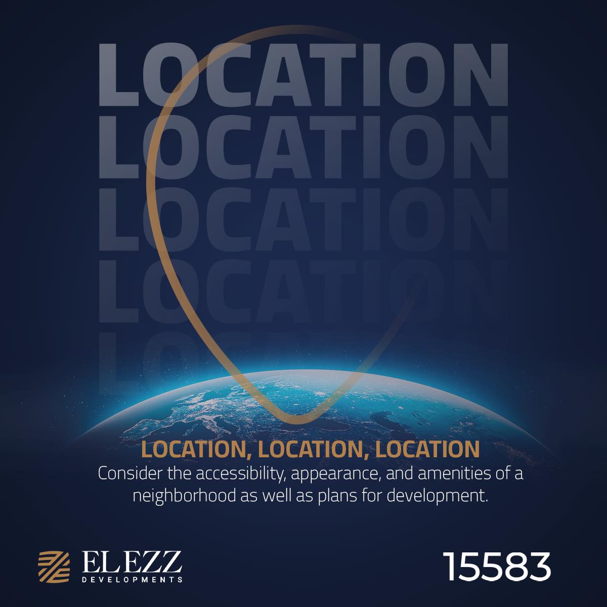 ElezzC's tweet photo. Location, location, location
Consider the accessibility, appearance, and amenities of a neighborhood as well as plans for development.
#elezzdevelopment #downtownnewcapital #Destino #Arena_Blanca_Resort #Hurghada #R8 #Location #invest https://t.co/kaYxdK5LEh