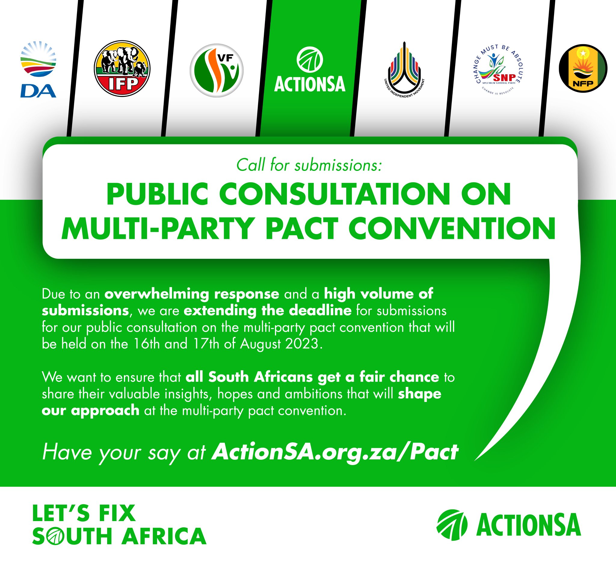ActionSA On Twitter Due To A High Volume Of Submissions We Are actionsa-on-twitter-due-to-a-high-volume-of-submissions-we-are