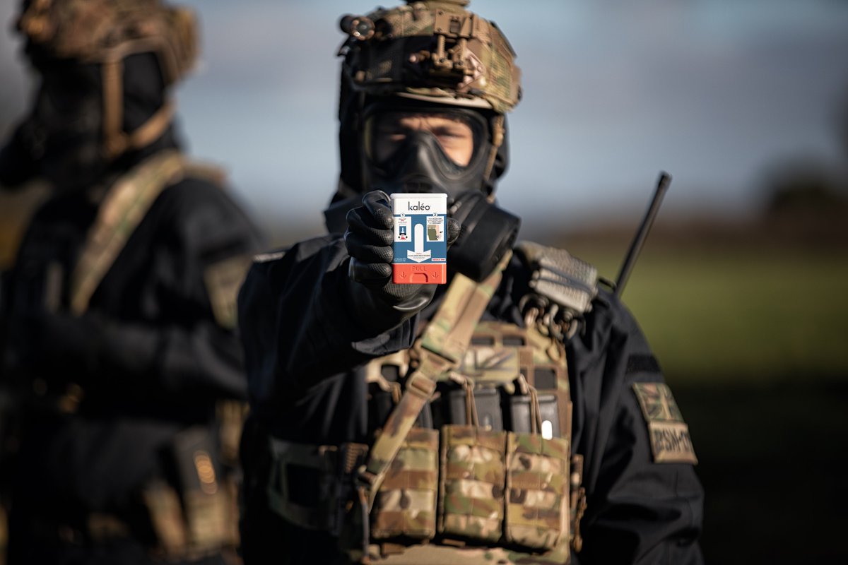 kaleo's tweet photo. Kaléo has been selected by the U.S. Department of Defense to develop the Reconstitution Auto-Injector Device – Atropine (RAD-A), the next generation nerve agent countermeasure. https://t.co/JOb9llfPSi #Defense #Medicalcountermeasure #MCM https://t.co/JOfaM3znYD