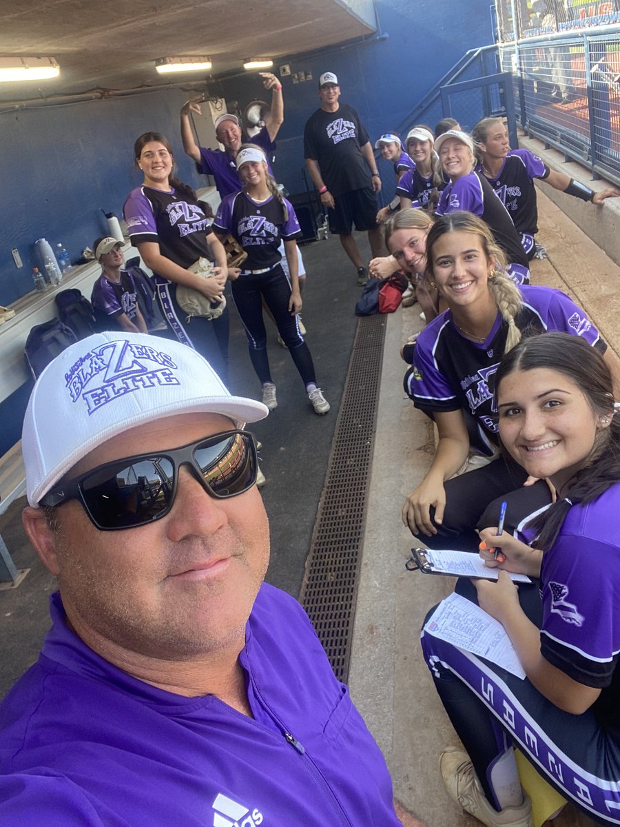 After a 2-0 start in <a href="/USASoftball/">USA Softball</a> Gold pool we get a much needed day off today. Tomorrow’s pool game was changed to 8am. <a href="/AndyLeeNWF/">Andy Lee</a> <a href="/LionUpSoftball/">Southeastern Softball</a> <a href="/CoachMeeks_PRCC/">Christie Meeks</a> <a href="/LSUEBengalsSB/">LSUE Softball</a> <a href="/coachcallieSMCC/">Callie Venable</a> <a href="/ULM_Softball/">ULM Softball</a> <a href="/s_lex23/">Coach Lex</a> <a href="/SNUSoftball/">SNU Softball</a> <a href="/BlaZerelitemain/">LouisianaBlazersEliteMain</a> @Softball_La