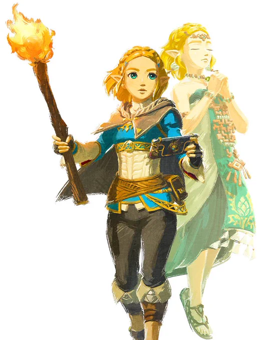 Concept art | The Legend of  Tears of the Kingdom - Princess Zelda