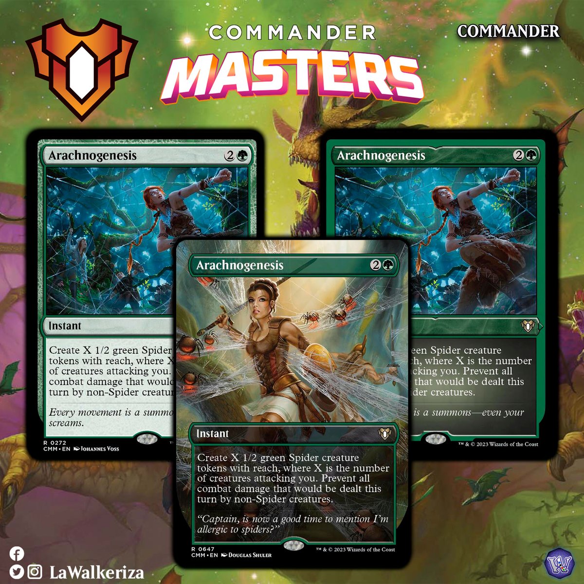 LWalkeriza's tweet photo. #LaWalkeriza
#MTGHispano #MTGCMaster #MTGspoilers #MTG #MagicTheGathering #mtgcommunity
#MTGcommander #Yuriko #Azami https://t.co/QBgdZr0w4h