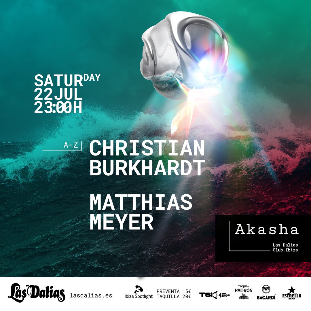This saturday I am back in Ibiza. Playing my beloved Akasha.