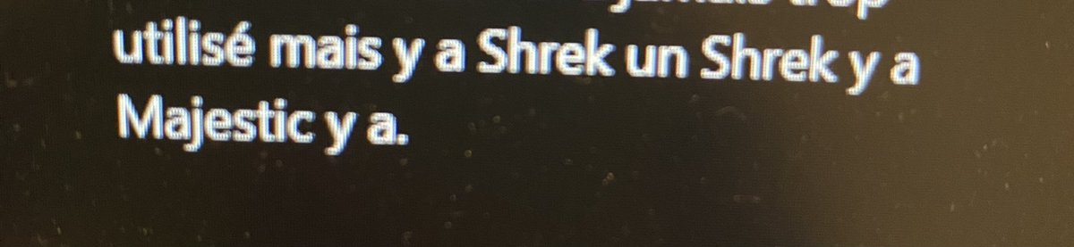 CFruchardMuller's tweet photo. Selon mon logiciel de transcription automatique, les #SEO français utilisent Shrek en outil. Vous confirmez ? https://t.co/aJDoEAtR9j
