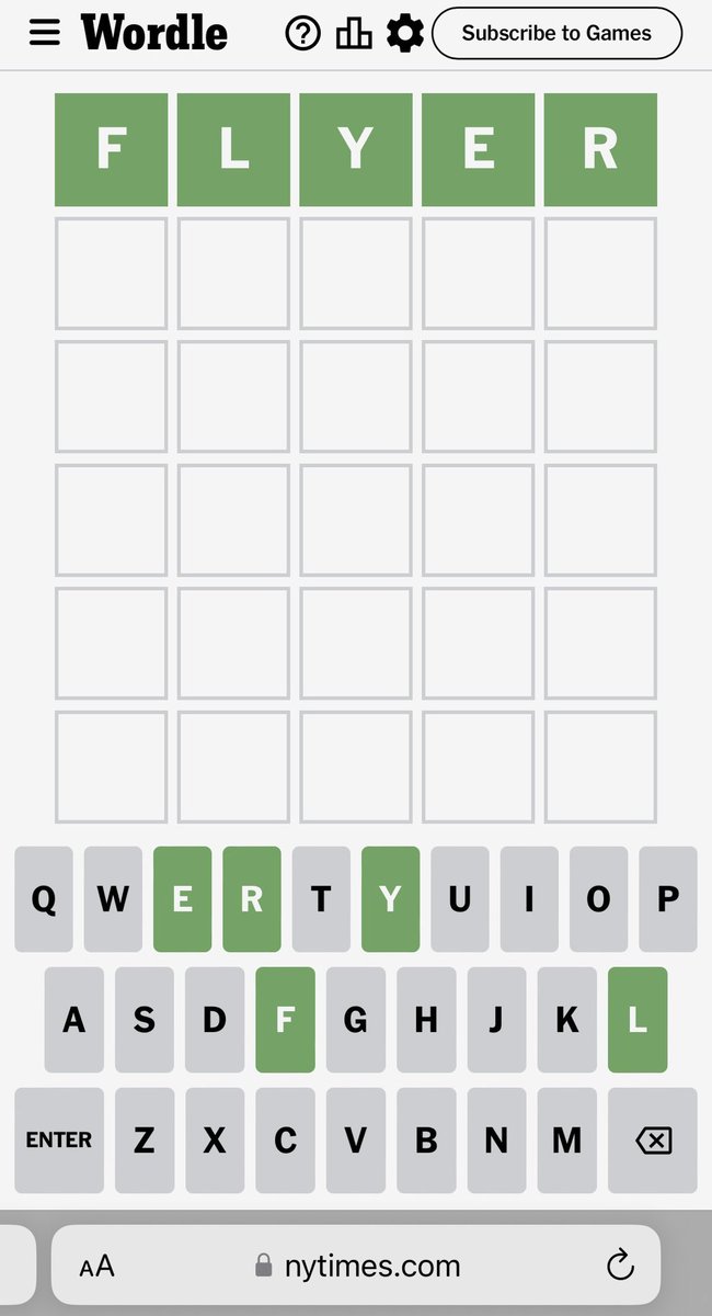 We see you Wordle 👀✈️