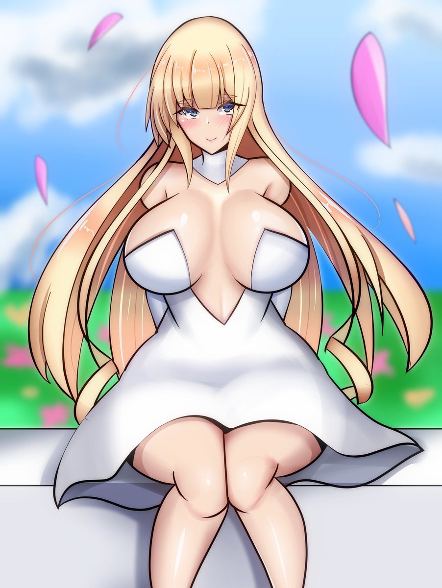 うちの子ルーシャお嬢様。
金髪清楚お嬢様…作者一番のお気に入りです。 