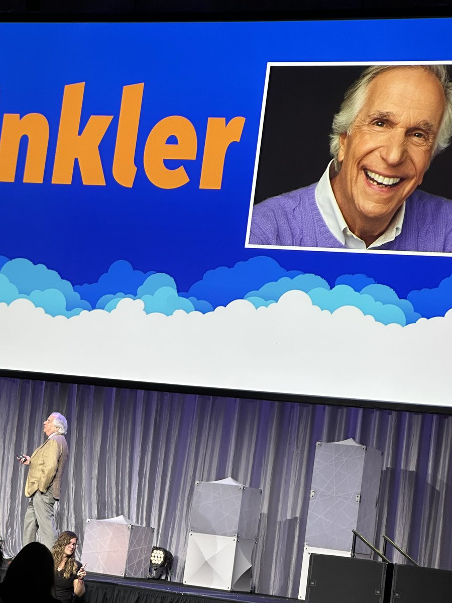 MoralesA_TISD's tweet image. Perseverance is the key for every successful story..find one person to believe in yourself &amp;amp; that person is YOU…Love Henry Winkler presentation…You must laughed to enjoy life!! @ASCAtweets @TornilloISD #Asca2023 #TISDProud @TISD_Counselors