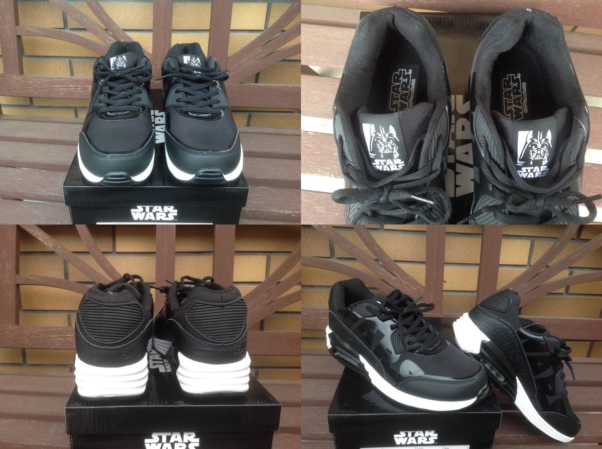 Sneaker_Muuseo's tweet photo. 今日のPickup #スニーカー コレクション「ダース・ベイダーのスニーカー」 by NMさん
シスの暗黒卿の中でも最強のフォースの持ち主とされるダース・ベイダーのスニーカーって国産シューズ会社企画です。��ザイン悪くないしスエ…▶ https://t.co/uV8ZzlyNdc https://t.co/q6Mfg4KhuC